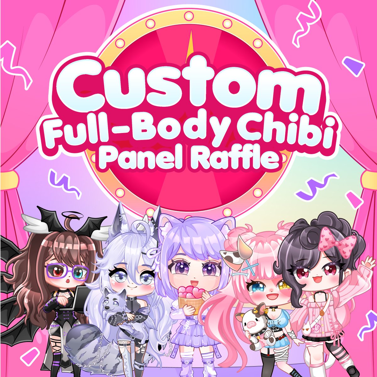 NemunekoStudio's tweet image. 🎀CUSTOM CHIBI PANEL RAFFLE🎁
Rules
✧ Follow🫂, Like💜& RT🔁 
✧ Drop your PNG model
✎3️⃣Winners🏆 
✎ Prize: Each winner gets 2× Full Body Chibi Panels 
✎ Ends: Monday, 27 October 
Thank you & Good luck everyone~🔥😻🙌💜
#Nemunekostudio #raffle #artraffle #chibiart