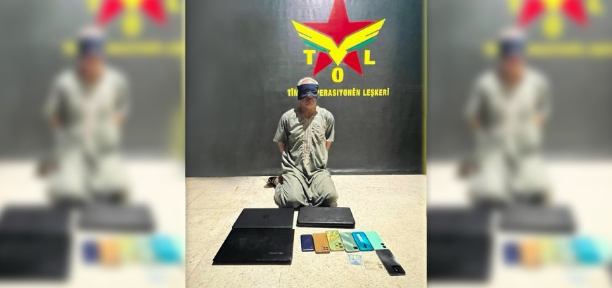 RojavaNetwork's tweet image. Joint SDF-US security operation in the town of Maskanah in the eastern Aleppo countryside, and an prominent ISIS leader was captured