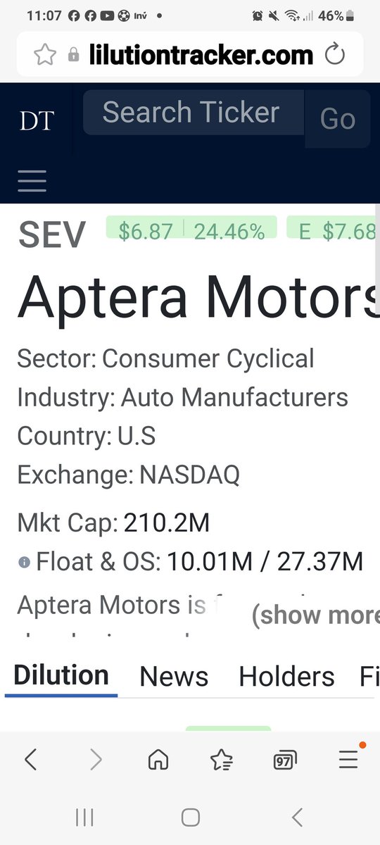 $sev,  7 $!
Ask side is empty,  could get explosive once 7 $ is taken out! 
New ev company,  direct Lister at 22 $ last week,  lot of room to go,  just 10 mln float!