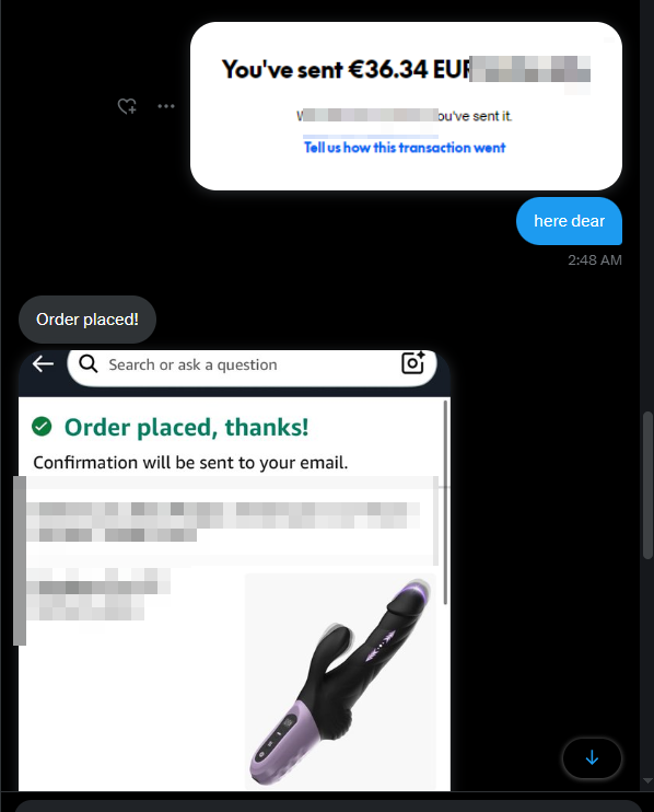 Nicolas65160568's tweet photo. order made today!😊
I am a trustworthy Amazon seller. Anyone who wants a thoughtful, brand-new toy that suits you can message me privately. I look forward to working with you.🥰🥰 https://t.co/NffhCp9aP4