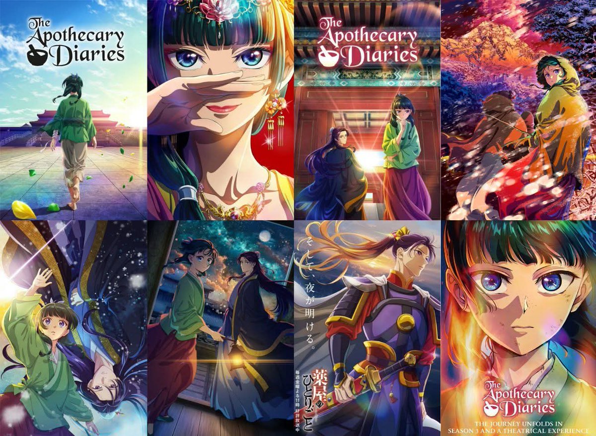 aubz_dracarys's tweet image. Visually satisfying ✨💚💜
#TheApothecaryDiaries