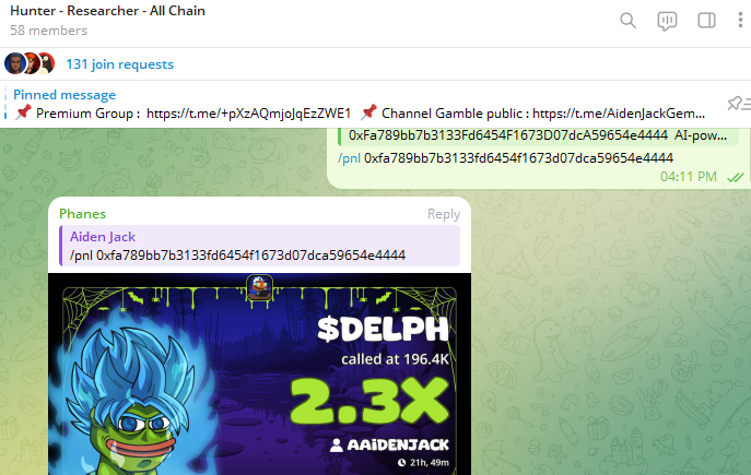 aaidenjack's tweet image. 2.3X 
196K to 490K
AI-powered oracle for prediction markets
DelphAI Oracle   #DELPH  #BSC  
0xFa789bb7b3133Fd6454F1673D07dcA59654e4444
 
x.com/delphai_io
Call : t.me/AidenJackGems/…