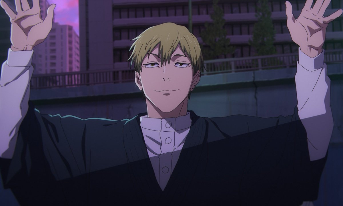 Naoya doing Absolute Cinema pose lol