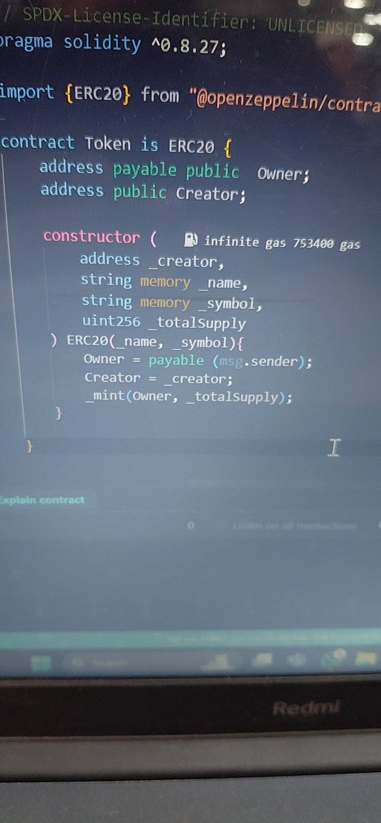 Day 1 of building in #Solidity 🧑‍💻
Starting my HypeChain (Pump.fun clone) journey. 

Excited to experiment with fresh ideas!

Let’s connect if you love #Web3, #BuildInPublic, or meme coins! <a href="/ETHGlobal/">ETHGlobal</a> <a href="/ethereum/">Ethereum</a> for inspiration.