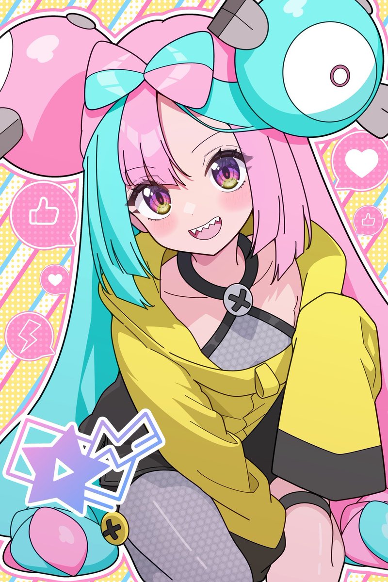 OdoruKaminoke's tweet image. カナリィに負けるなナンジャモ⚡
#ポケモン #Pokemon
