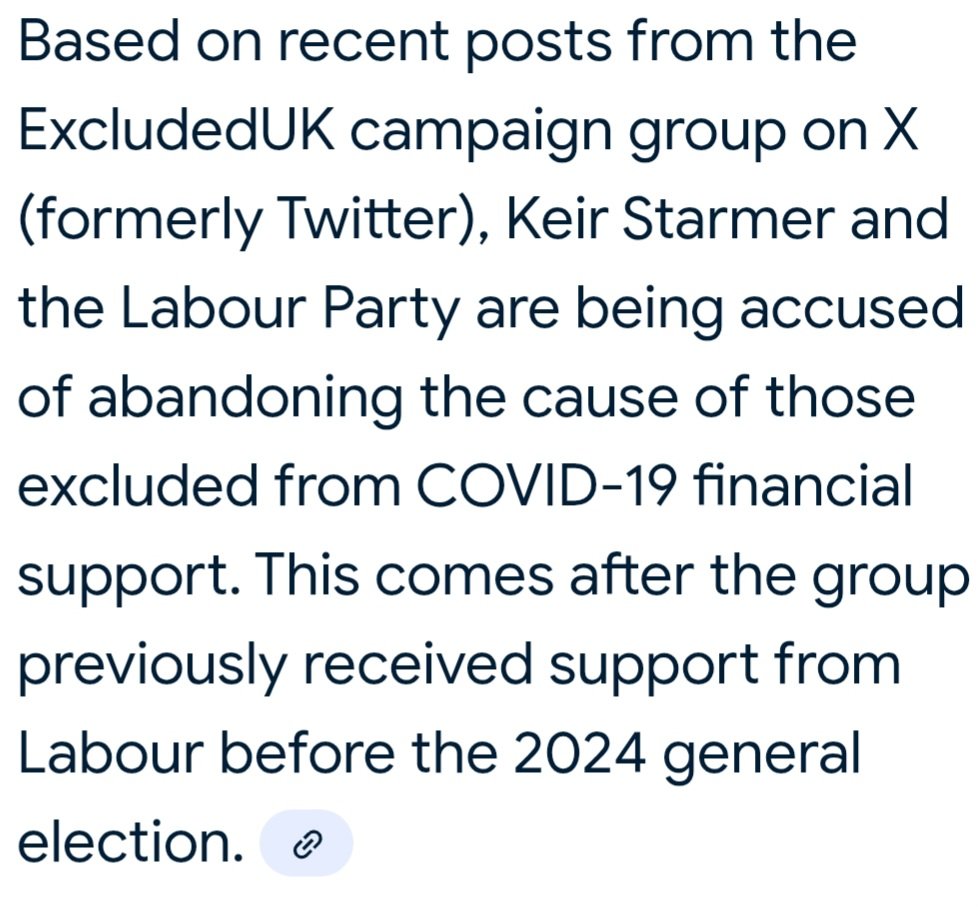 ExcludedFighter (@excludedfighter) on Twitter photo As the Shadow Business Secretary <a href="/hbaldwin/">Harriett Baldwin</a>, what are your thoughts about the never ending decimation of SME'S, freelancers, self-employed and many #ExcludedUK individuals that is trying to be swept under the rug by this GOVT
<a href="/CommonsTreasury/">Treasury Committee</a>
<a href="/MartinSLewis/">Martin Lewis</a>
x.com/Nige1Chapman/s… As the Shadow Business Secretary <a href="/hbaldwin/">Harriett Baldwin</a>, what are your thoughts about the never ending decimation of SME'S, freelancers, self-employed and many #ExcludedUK individuals that is trying to be swept under the rug by this GOVT
<a href="/CommonsTreasury/">Treasury Committee</a>
<a href="/MartinSLewis/">Martin Lewis</a>
x.com/Nige1Chapman/s…