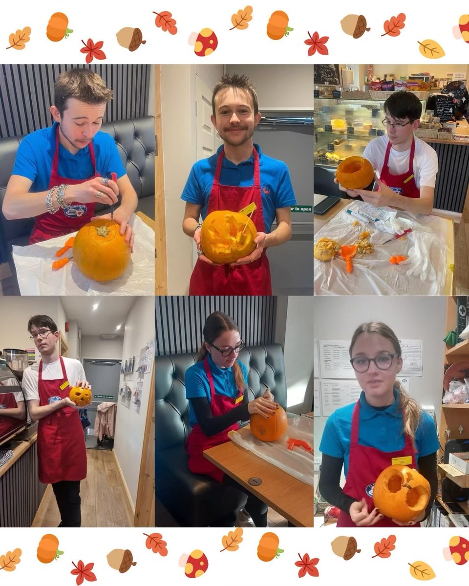 🧡 Gourdness Gracious, these pumpkins are looking so good! 🧡 

The next 3 trainees have prepared their pumpkins for our little in house competition 🥰 

#PumpkinSeason