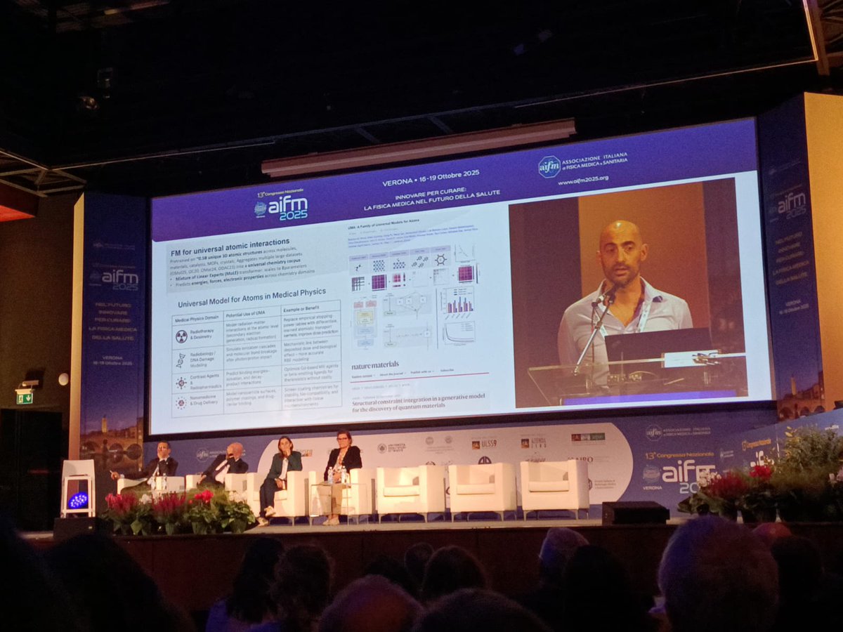 crossbrain_eic's tweet image. We are pleased to share that Nicola Toschi, coordinator of the CROSSBRAIN project, disseminated the project during the AIFM 13° congress  with a talk titled “Physical Machine Intelligence for Medicine and Life Science.” A great opportunity to showcase CROSSBRAIN’s innovation!