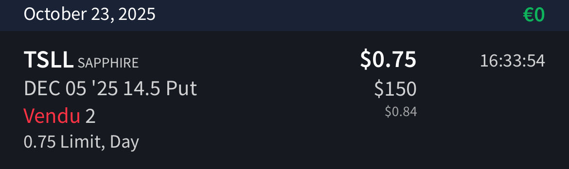 omnipotenscap's tweet image. 🚀 Trade $TSLL
👉 Baisse = opportunité