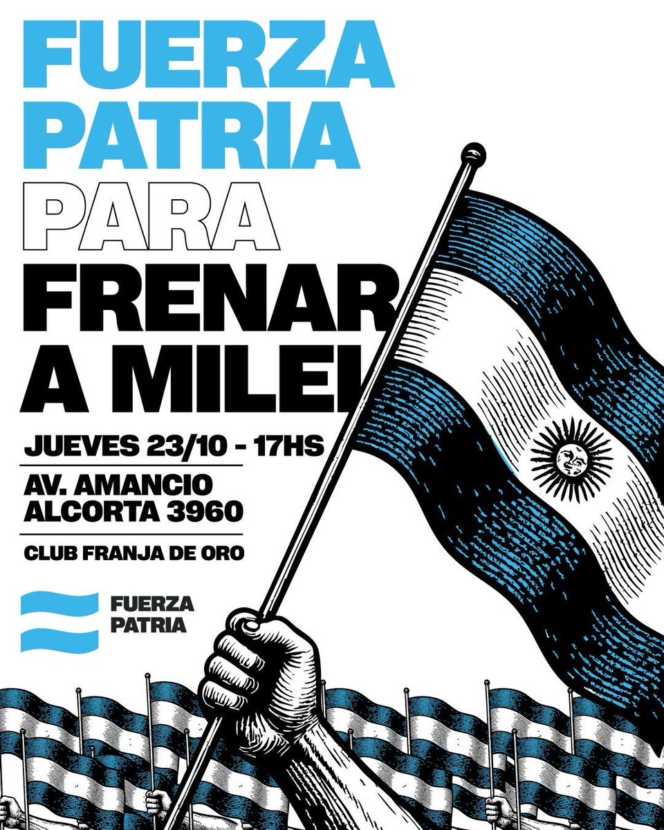 ¡HOY NOS VEMOS TODOS Y TODAS EN POMPEYA!

17 hs, Club Franja de Oro. 

Entrada libre, fiesta popular! ✌🏼