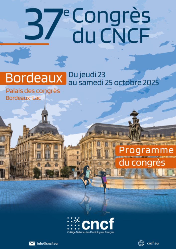 Lancement du 37e Congrès du CNCF à Bordeaux-jusqu'au 25/10/2025 ! L'équipe Implicity vous attend au Palais des Congrès. Discutons de vos défis et découvrez notre plateforme de télésurveillance en démo. Ensemble, optimisons les parcours de soins en #cardiologie. #CNCF2025 #eSanté
