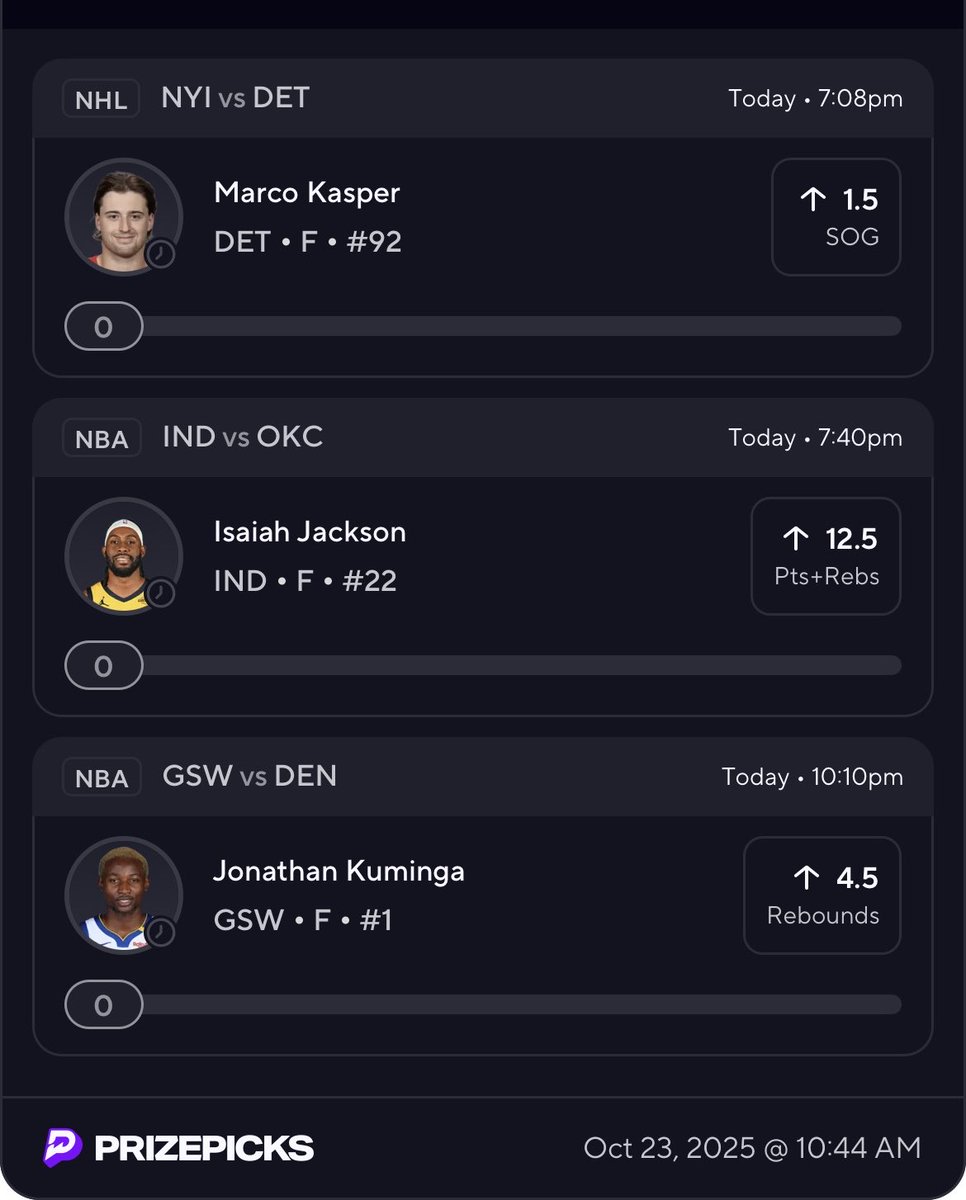 PrizePicks 💣

Thoughts?