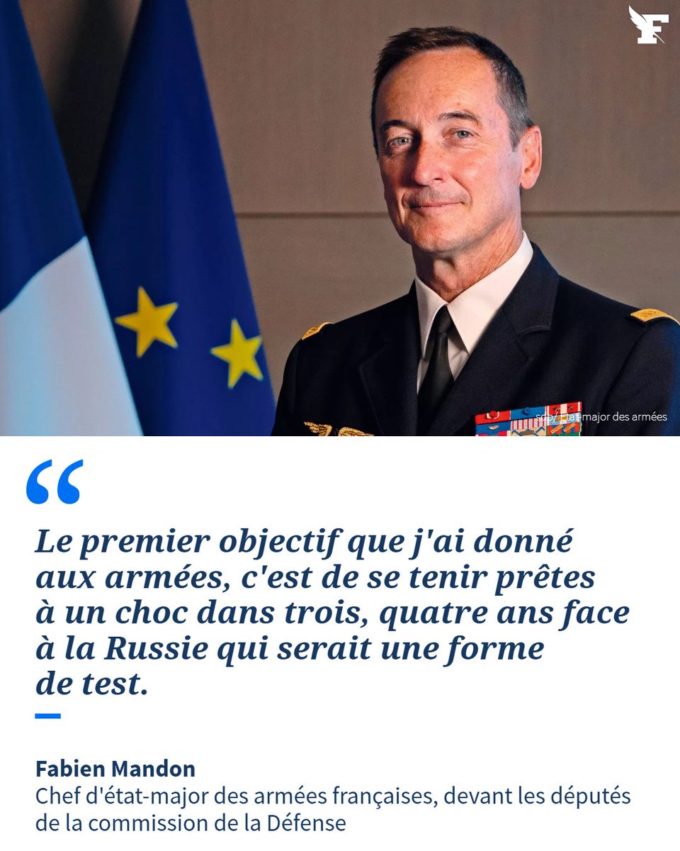 Pardon d'être trivial mais ce genre de prospective a été faite "au doigt mouillé après s'être trifouillé le  fondement". Ça ne repose sur rien, à part de l'idéologie, et ce que son "chef", le despote en culotte courte, lui a soufflé.

Ce CEMA est un politique grossièrement