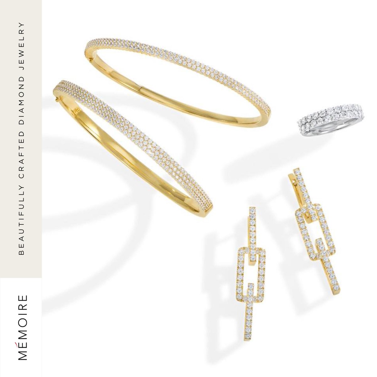 cecilsjewelrylr's tweet image. ✨The art of precision. Mémoire creates diamond jewelry that celebrates life’s milestones—classic, enduring, &amp;amp; made to be treasured. Discover it at Cecil’s.

#CecilsFineJewelry #Memoire #DesignerSpotlight