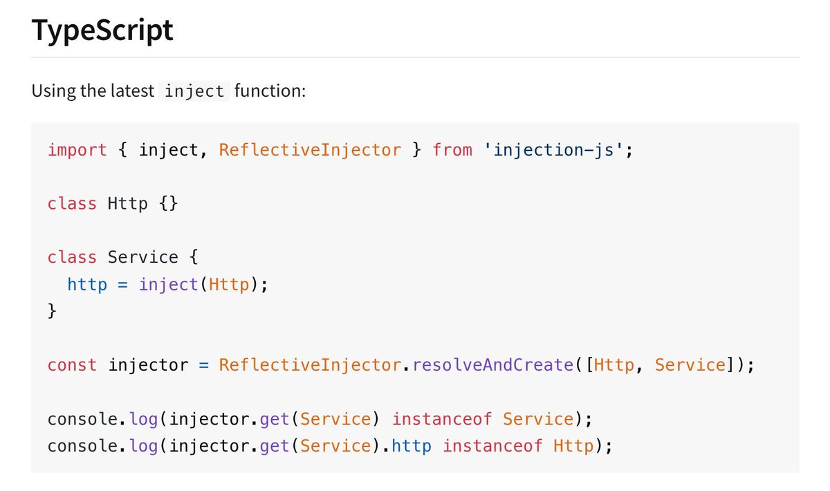 mgechev's tweet image. injection-js is a standalone dependency injection framework inspired by Angular

It&apos;s a perfect fit for your backend use cases or on the client-side when Angular is not part of your tech stack

🔗 github.com/mgechev/inject…
