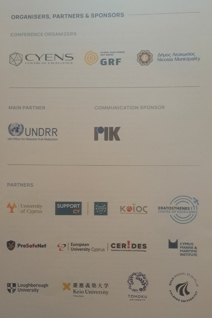 🤗Representing <a href="/CoE_CERIDES/">CERIDES</a> <a href="/unesco_drr_med/">UNESCO Chair DRR in SE Med</a> <a href="/EuropeanUniCy/">EUC</a> at #IDRC2025 organized by <a href="/CYENSCoE/">CYENS Centre of Excellence</a> 🏛️
🙏Privileged to Chair: "Transforming #Governance for a #Safer Future", with Keynote Speaker the distinuished Prof. <a href="/rajibshaw/">Rajib Shaw</a> 🎓🌍 
🌐More #IDRC2025 at: tinyurl.com/k2rcmtr8