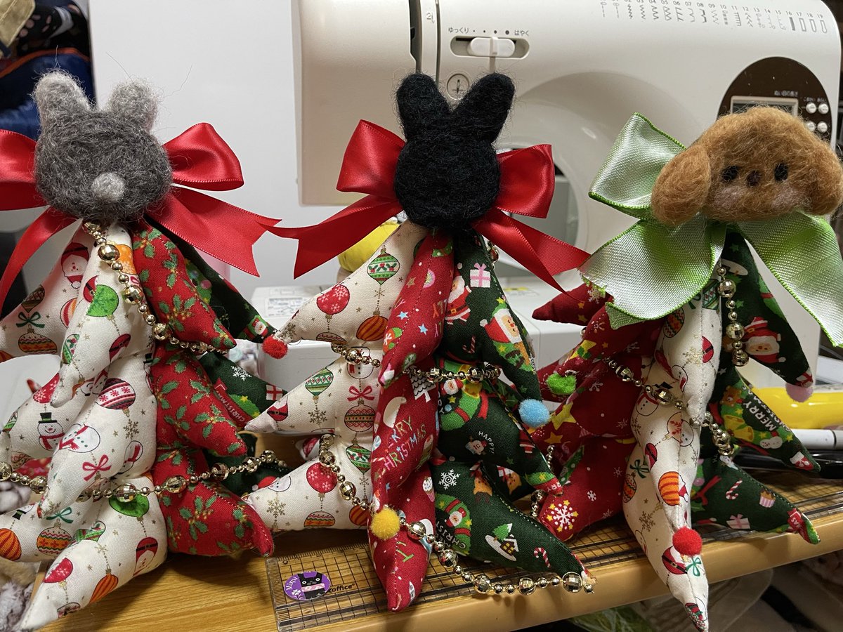 Oxql5c0's tweet image. ツリー3つ完成🎄🐰
ラビネスフェスタでお待ちしております♪
遊びにいらして下さいね🐰
#ラビネスフェスタ