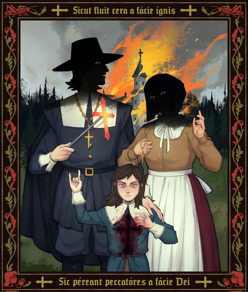 Mebssann's tweet image. The Priest, The Vessel, and The Lost Mother
#hauntedhotel #hauntedhotelabaddon