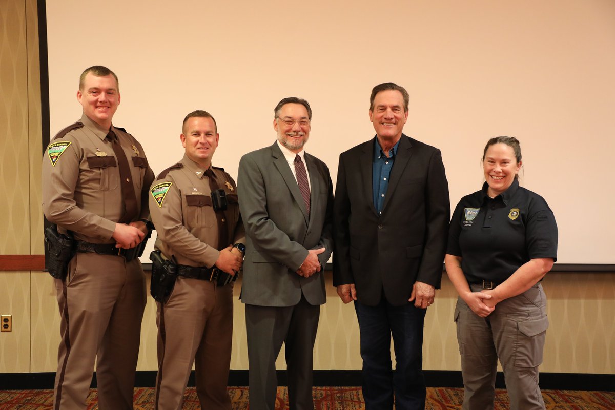 South Dakota’s strength depends on the men and women who protect us every single day. Our Highway Patrol goes above and beyond to keep our roads and communities safe — often without recognition.

I was honored to join them in Deadwood for the 13th Annual Highway Patrol Awards and