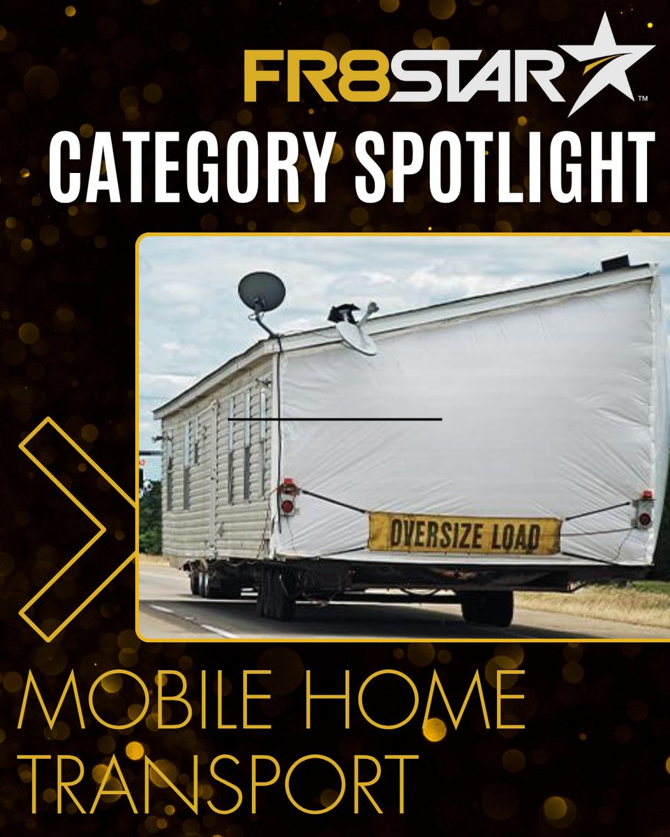 TheFR8Star's tweet image. How Do I Move A Mobile Home? 🤔

Connect with a qualified transport company to make the shipping process easier! Get started with the link below!
🔗 ow.ly/1qNP50Xf7zo

#CategorySpotlight #MobileHomeTransport #ResourceGuide #FR8Star