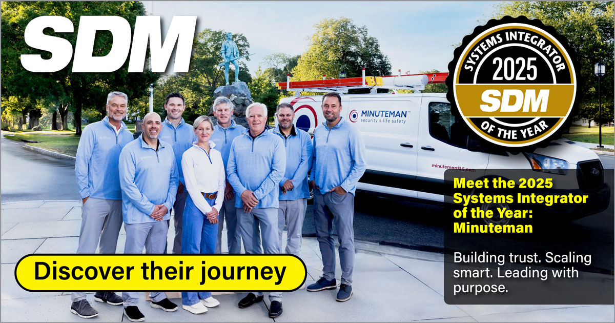 🏆 It’s official — Minuteman Security &amp; Life Safety is SDM’s 2025 Systems Integrator of the Year!

A culture of accountability. A drive for excellence. A team always standing at the ready.

🔗 Read the story: sdmmag.com/articles/10468…
#SecurityIntegration #SecurityLeaders