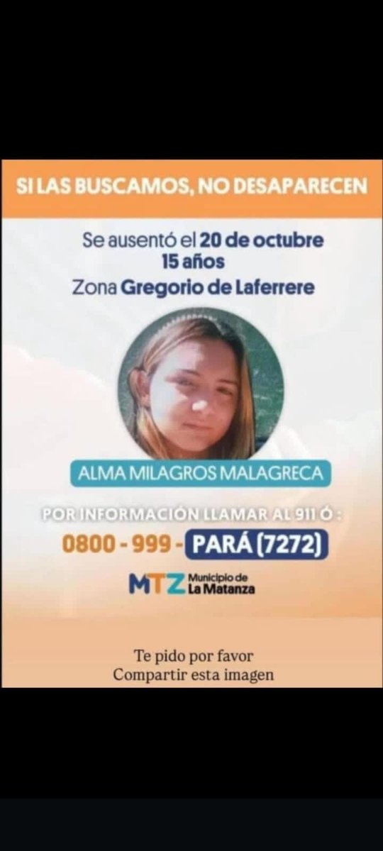 🚨 BUSCAMOS A ALMA