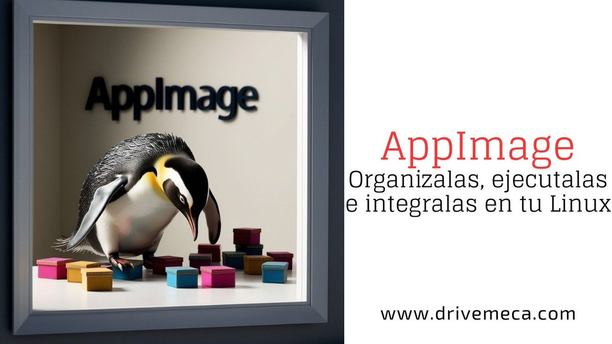 drivemeca's tweet image. Maneja tus apps en formato #AppImage en #Linux FÁCIL buff.ly/1TxP5hC #opensource
