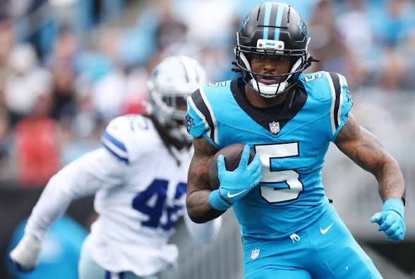 thuggerDFS's tweet photo. NFL Play #2 

Rico Dowdle over 48.5 Rush yards 

3/3 over this line last 3 games. Even with Hubbard back last week he still saw 17 rushes. Now he gets a good matchup vs BUF. BUF allows the 2nd highest amount of Runs over 15 yards. BUF also allows the 2nd most rush yards to RBs. https://t.co/KIf2voQoVj