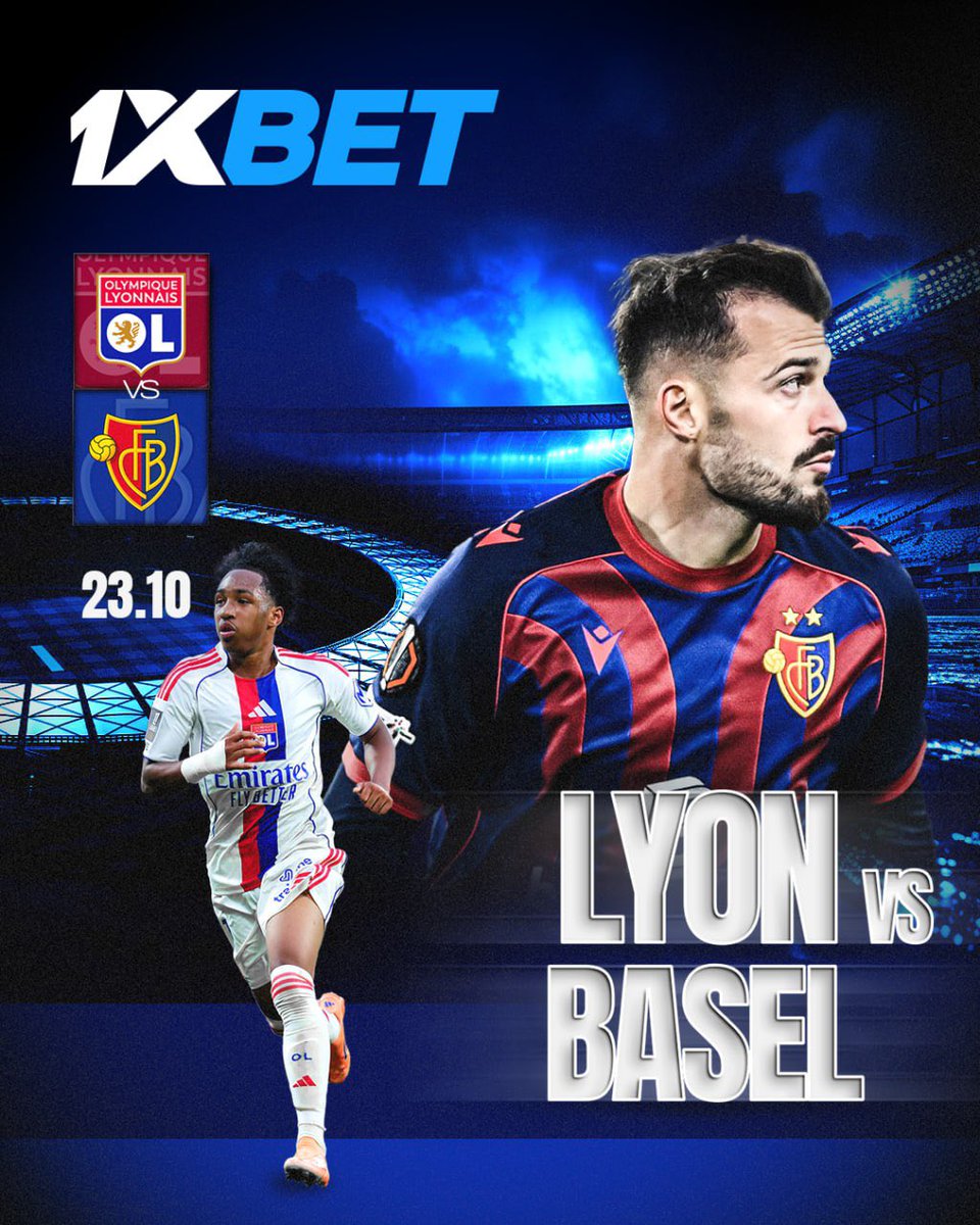 ⚽️🇨🇭Basel will test 🇫🇷Lyon defense

Can the Swiss keep up their winning streak and upset the hosts in France?

Place bets on your favourite team with 1xBet

Register here 👉🏽 bit.ly/3I6SceI to get $250 sign up bonus.