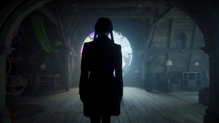 The dorm look so dull and empty without Enid...