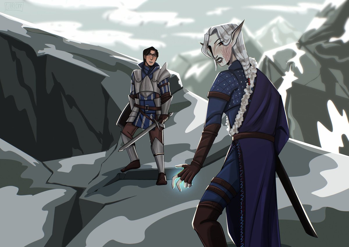 absolutely unbelievable event surana going out to get some fresh air away from the deep roads and ruins 

#dragonage