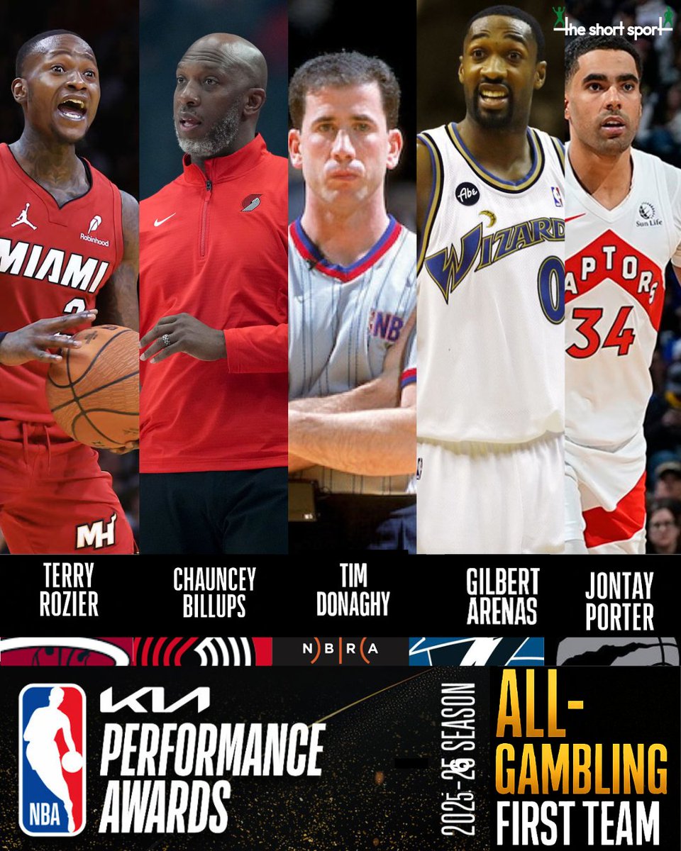BREAKING NEWS: NBA announces the ALL-GAMBLING FIRST TEAM for the 2025-26 season!
