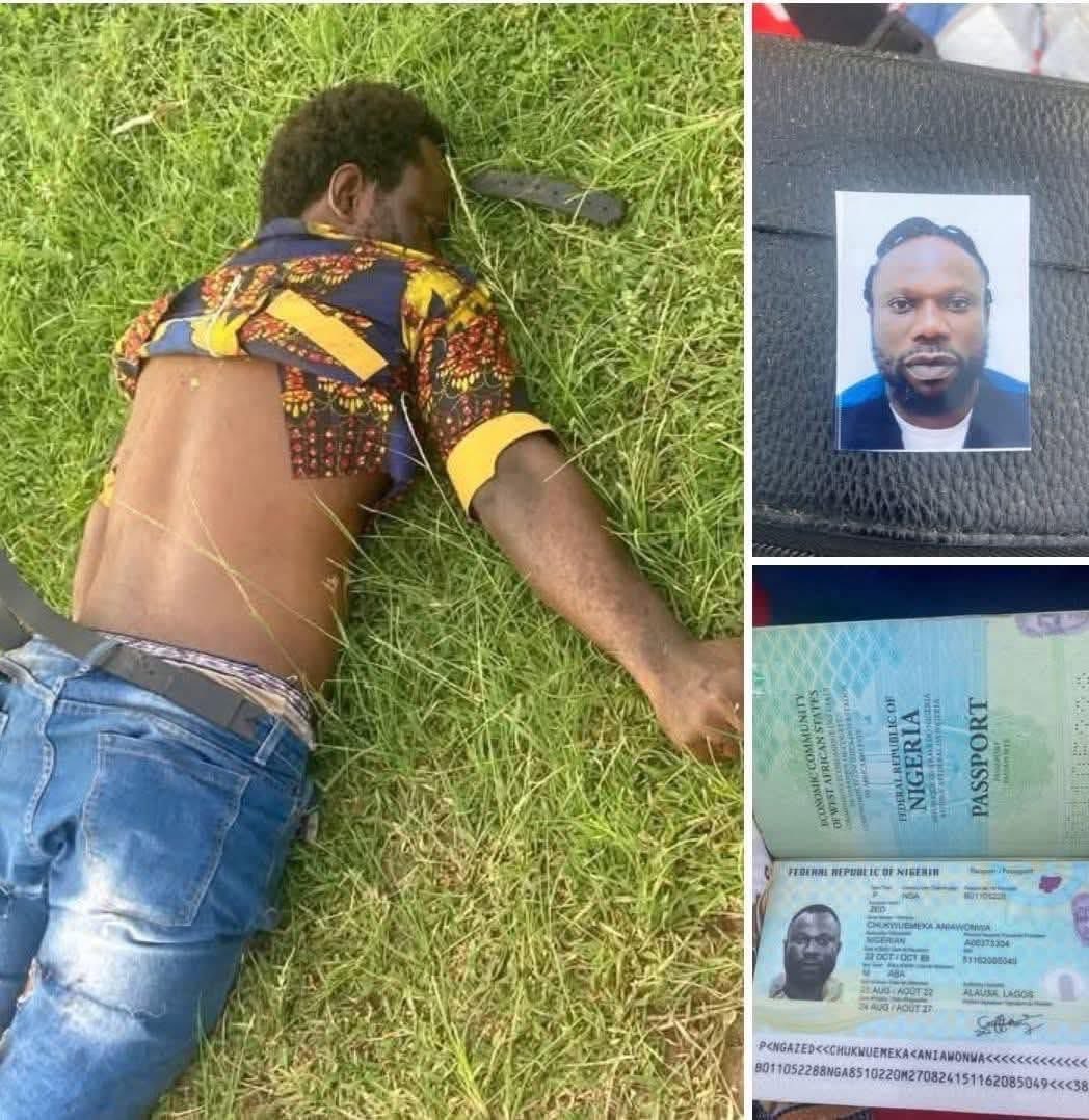 At the car wash bus stop, Ajao Estate, Airport Road, Lagos State, Nigeria, Chukwuemeka Aniawoniwa from Aba, who was traveling to China, was knocked down by a vehicle while crossing the road to board a bus to the airport. Please share this post to reach out to his family.