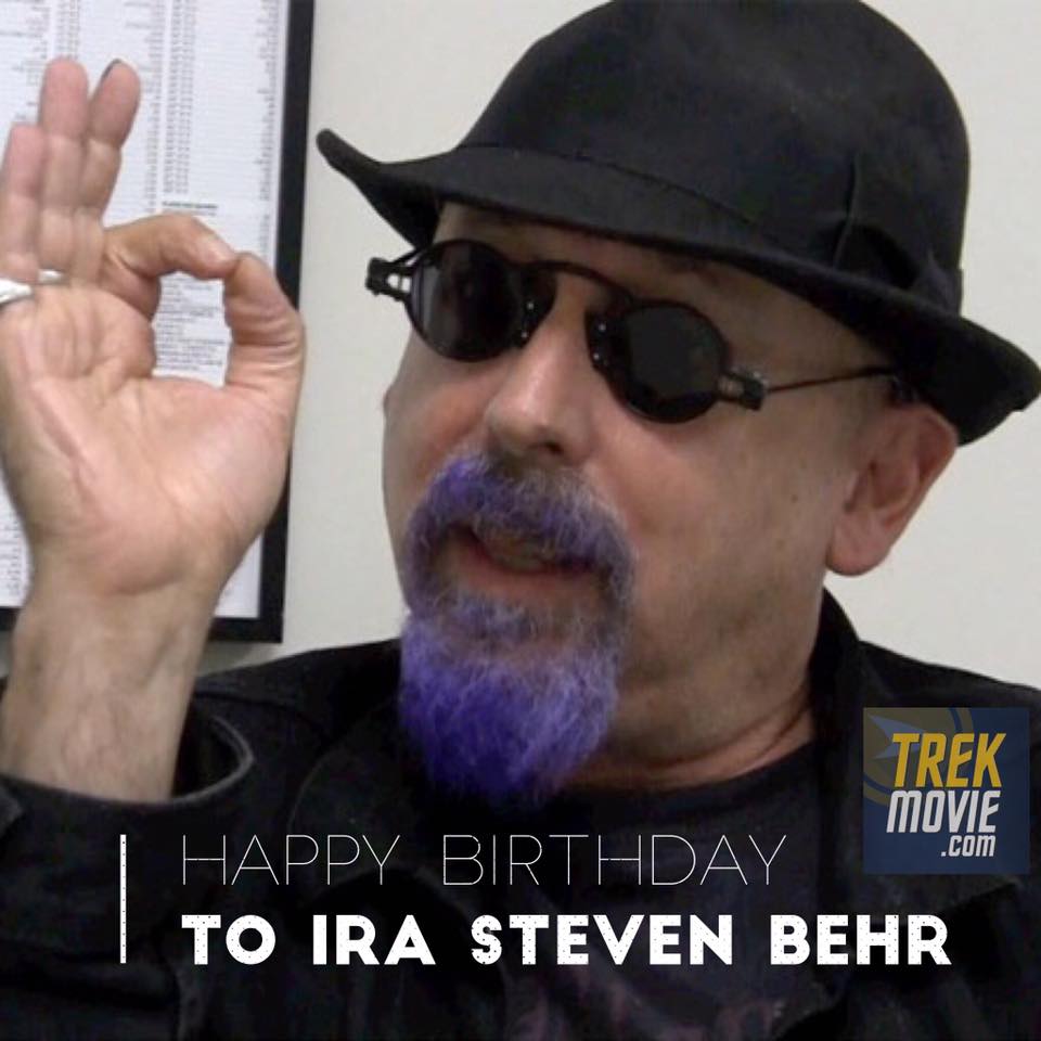 Wishing a very happy birthday to Ira Steven Behr, a producer on #StarTrekTNG and a writer and executive producer—then showrunner—on #StarTrekDS9.