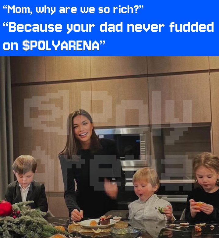 Never fud.
Send $POLYARENA back to $400k.