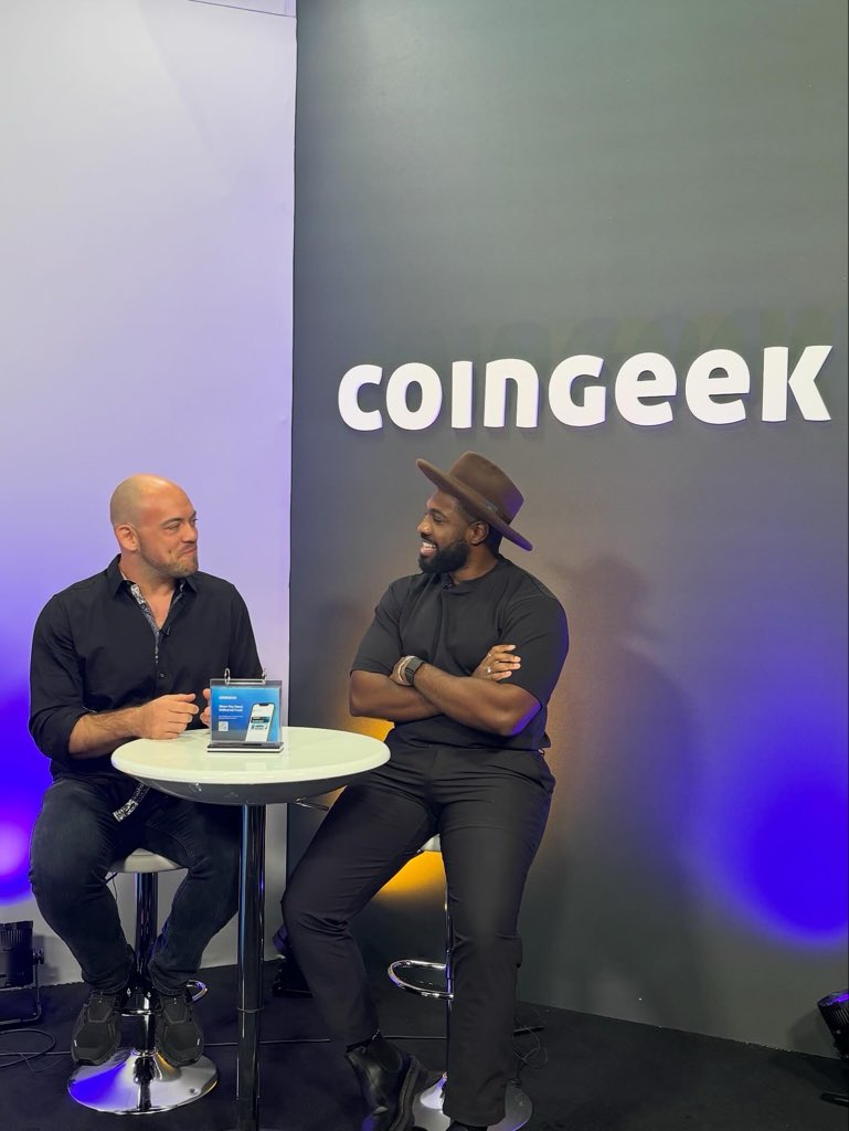 CoinGeek (@realcoingeek) on Twitter photo We got the biggest names to share their insights at the CoinGeek booth during the London Blockchain Conference.
Their hot takes on the biggest questions in blockchain are coming soon, exclusively on coingeek.com.
#CoinGeekinLondon #CoinGeekatLDNblockchain We got the biggest names to share their insights at the CoinGeek booth during the London Blockchain Conference.
Their hot takes on the biggest questions in blockchain are coming soon, exclusively on coingeek.com.
#CoinGeekinLondon #CoinGeekatLDNblockchain