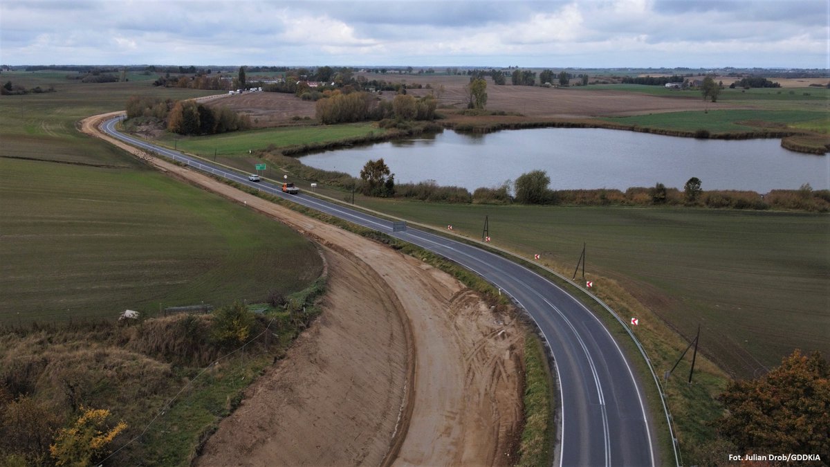 📸 Zdjęcia z placu budowy DK25 Obodowo - Mąkowarsko w nowej odsłonie ⬇️ <a href="/GDDKiA/">Generalna Dyrekcja Dróg Krajowych i Autostrad</a>