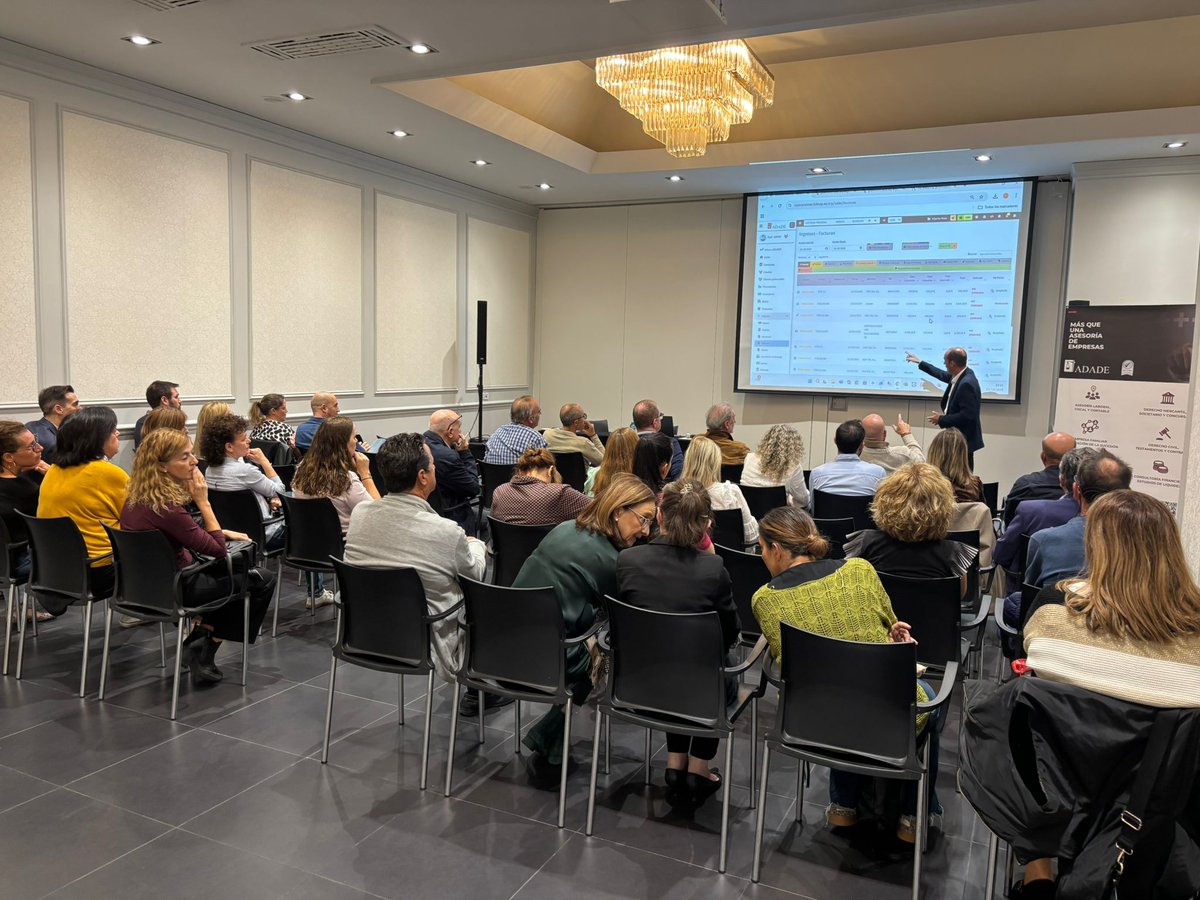 ADISSInforma's tweet image. 🙌 Gran mañana con nuestros amigos de @ADADEAsesoresSL .
Repasamos el sistema #Verifactu y la facturación electrónica, y conocimos de la mano de Raúl Esteban Rojo la solución #ERPLOOP.
 ¡Seguimos adelante! 🚀
#FacturaElectrónica #TransformacionDigital #Adiss