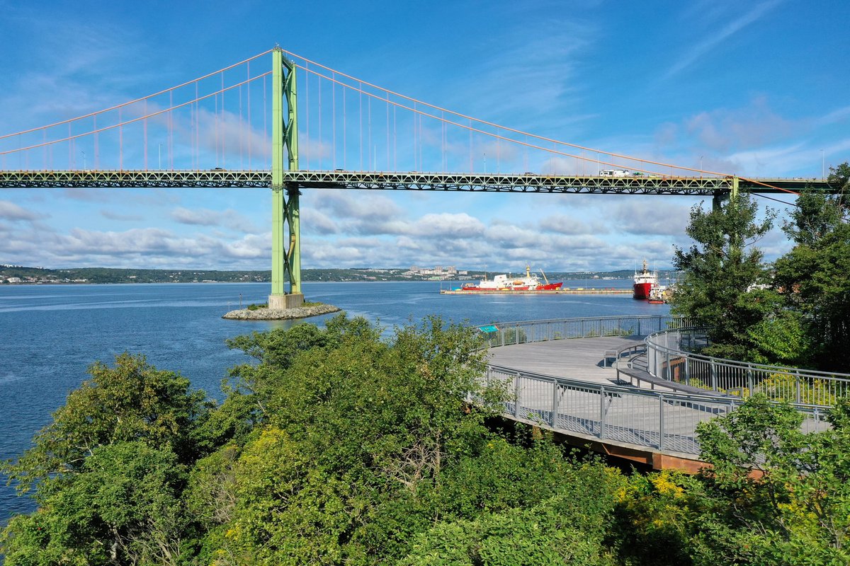 📍Profitez de la beauté de Halifax au Parc Shannon.