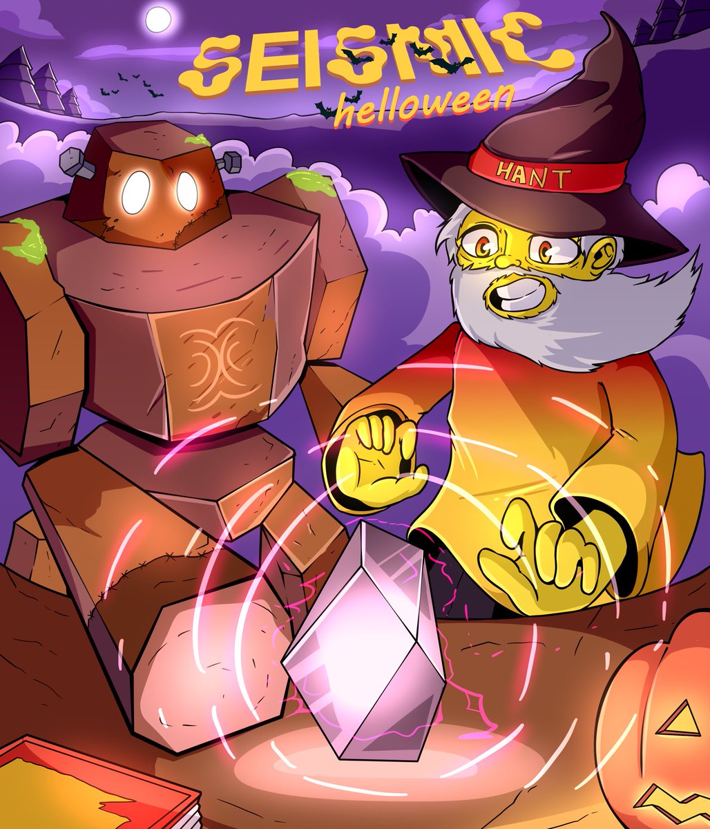 🎃 Happy Halloween from HANT x <a href="/SeismicSys/">Seismic</a> 👻

On this mystical night, when blockchains whisper and smart contracts awaken… 💀
Seismic wishes you not scary bugs but magical updates — not nightmare forks, but sweet airdrops! 🍬🥰❤️

#RockyHalloween 
<a href="/lyronctk/">Lyron</a> <a href="/NoxxW3/">Noxx</a> <a href="/xealistt/">Xealist</a>