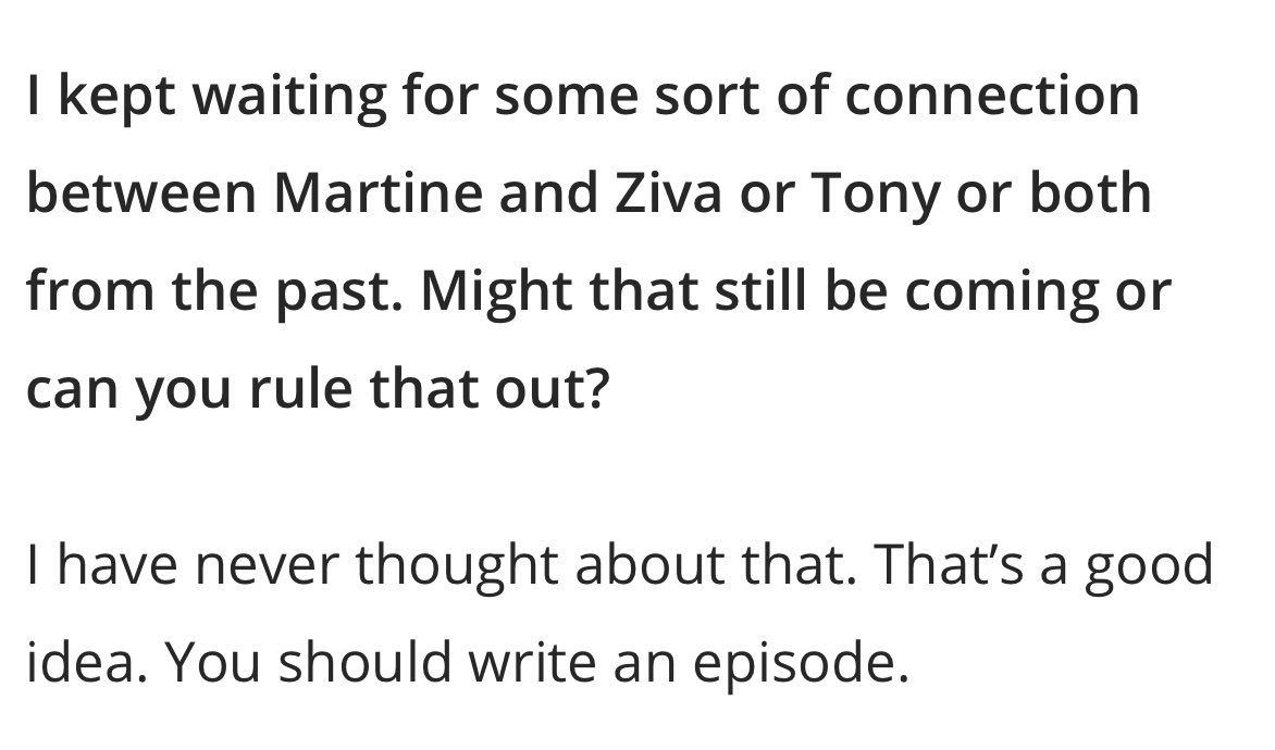 JavaJunkie91's tweet image. To be fair, me too. 

#TonyandZiva