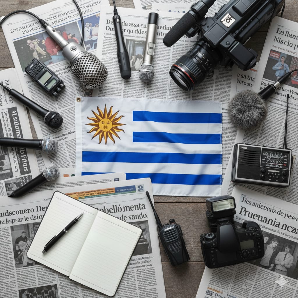 ¡Feliz Día del Periodista y del Trabajador de los Medios de Comunicación! Agradeceremos el compromiso con la búsqueda de información, el pluralismo y el fortalecimiento de la democracia.
<a href="/brunoferiguini/">Bruno Fernández Iguini</a> <a href="/NanoClaramunt/">Leandro Claramunt</a>