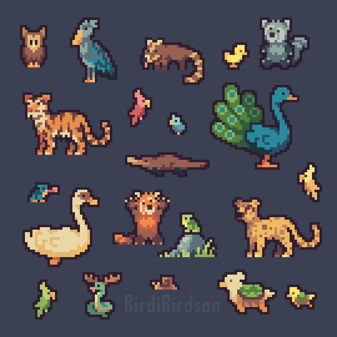 BirdiBirdson's tweet image. ๐ธ #pixelart