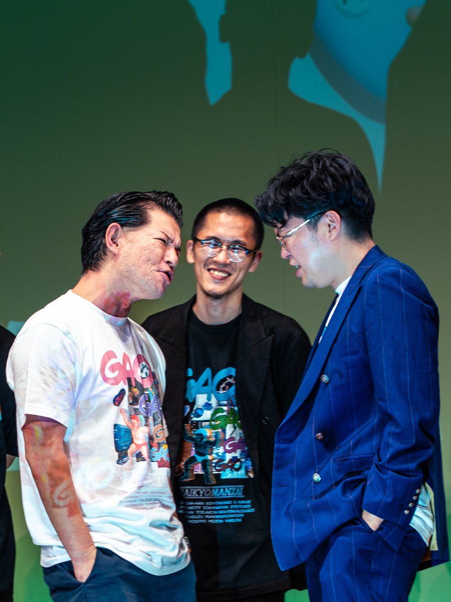 mih753o's tweet image. ガオマンザイ
ネコニスズ・ヤマゲンvsヤーレンズ・出井
狭間でニコニコの家族チャーハン・江頭