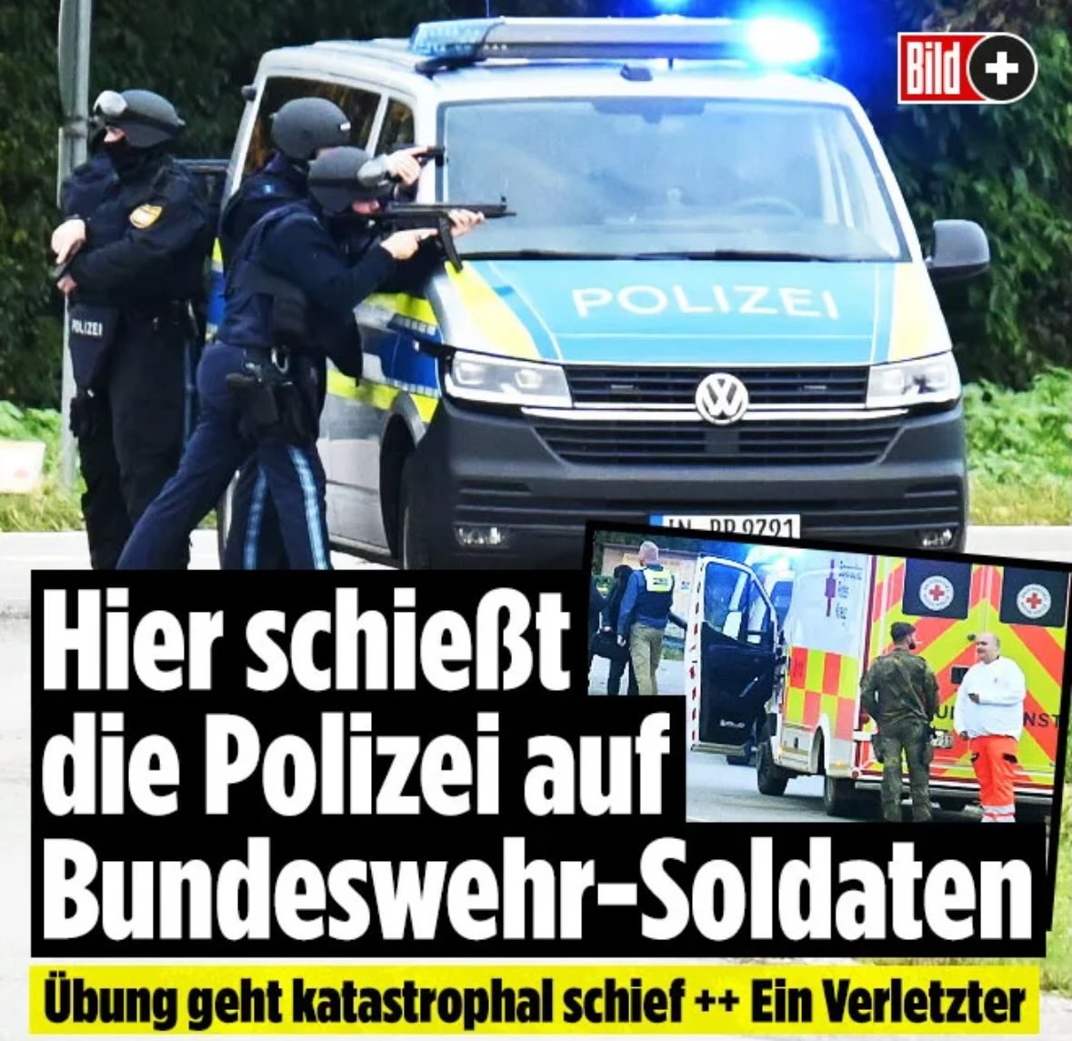 Habt ihr euch eigentlich mal die Frage gestellt, wie dieses Übungsszenario gesteckt war, wenn die auf anrückende Polizisten feuern 🤫
Und ja, im Ernstfall darf ich mit einem Marschbefehl auch auf bewaffnete zivile Schutztruppen feuern 🤫😏