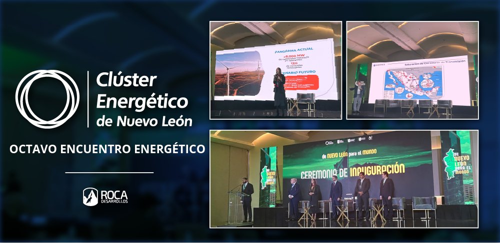 ROCADesarrollos's tweet image. Formamos parte del 𝐎𝐜𝐭𝐚𝐯𝐨 𝐄𝐧𝐜𝐮𝐞𝐧𝐭𝐫𝐨 𝐄𝐧𝐞𝐫𝐠𝐞́𝐭𝐢𝐜𝐨 𝐝𝐞 𝐍𝐮𝐞𝐯𝐨 𝐋𝐞𝐨́𝐧, en donde se vivió una jornada de colaboración, innovación y estrategia.

#OctavoEncuentroEnergético #ClusterEnergéticoNL #NuevoLeón #Energia
