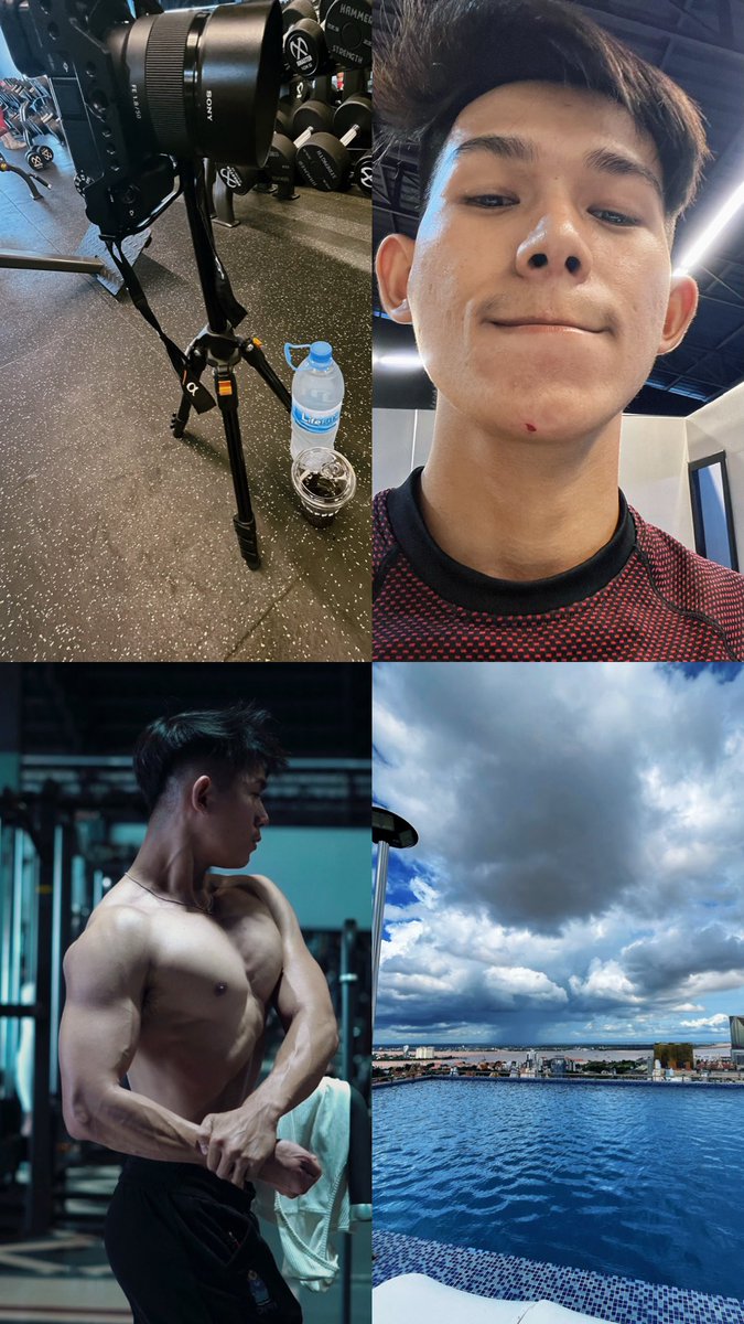 nrcst_n's tweet photo. Enjoying life @Gymshark #gymshark #eggie #gym #aesthetic https://t.co/ZAq086aabd