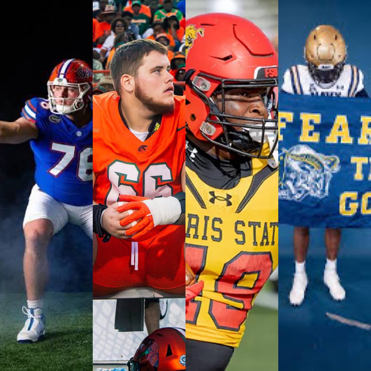 CoachJackMetz32's tweet photo. Crazy how you can turn on your TV on any day there’s football and you’ll likely find a @FloridaHighFB alum. NFL, P4/FBS, FCS, DII etc. these guys come from a detail-oriented program ready to go. Most were here since Kindergarten or 6th grade and played in our MS program. https://t.co/mCl5xp6os6