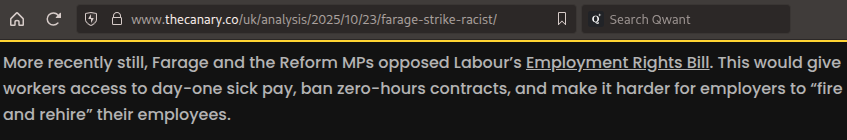 #NeverVoteReformUK unless you want to lose your employment rights 👇