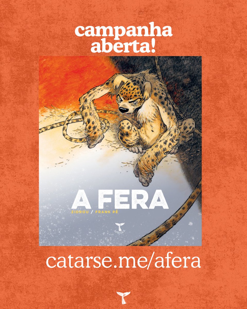 editoramobydick's tweet photo. CAMPANHA ABERTA! 🐯

A Fera é o primeiro volume da graphic novel escrita por Zidrou e ilustrada por Frank Pé, que reinventa a origem do Marsupilami!

Apoie nas primeiras 72h e garanta os descontos exclusivos e o frete grátis! ➡️https://t.co/RSJBuVyFK2 https://t.co/mvVN5Qxtmm